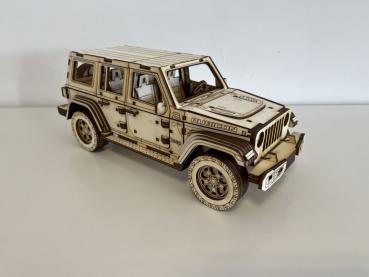 Offroad Car JL as 3D large model large laser cut model